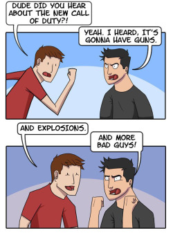 dorkly:  Call of Duty: Modern Bro-fare It’s an annual tradition.