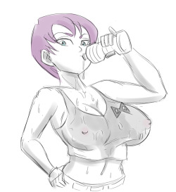   rubissdesaint asked funsexydragonball:  You love the Red Ribbon Army arc too?! Then I&rsquo;m surprised you never drew any Colonel Violet. She was pretty hot.  Can&rsquo;t believe I haven&rsquo;t drawn her yet too&hellip; oh wait!  