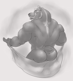 hewge:  Badger butt sketch! Also; I’ve dusted off an old account I had, and begun using FurAffinity again!So if you use FA, and also like to see my arts… well you know what to do. https://www.furaffinity.net/user/hewge/ 