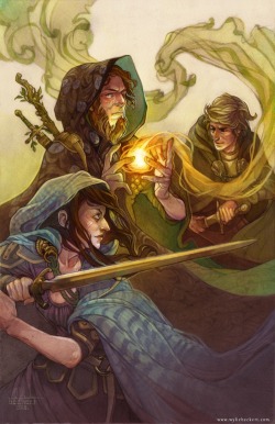 awesomedigitalart:  Sword and Sorcery by wylielise