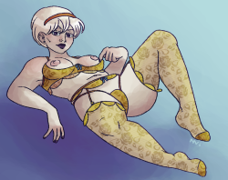 happy birthday, tene!!  and thanks for all the help with my ladystuck entry, gosh &lt;3 (lingerie from here)