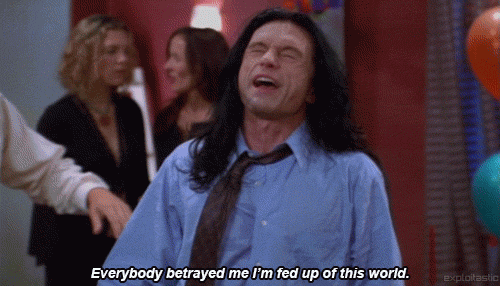 Image result for tommy wiseau gif