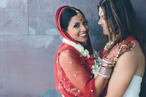 Shannon seema indian lesbian wedding