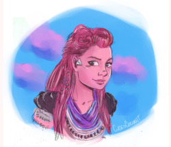 Has anyone else been playing Horizon Zero Dawn for ps4? It’s got robot dinosaurs and a cute main character- I’m really digging it!