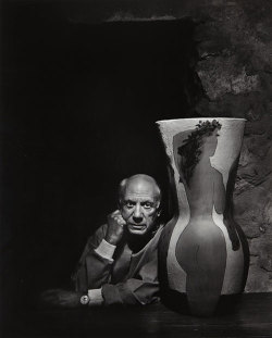 Pablo Picasso photographed by Yousuf Karsh, 1954