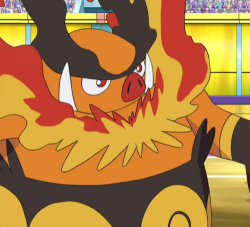 lern2speell:  Emboar makes the best faces 