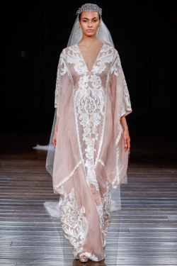attackoftheclothes:  Wedding Gown for Breha AntillesNaeem Khan, Bridal Spring 2017