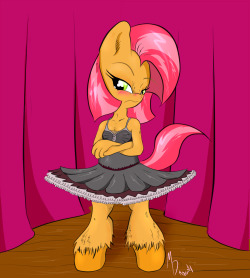Babs in a tutu.  Don&rsquo;t know how exactly you&rsquo;d talk her into that&hellip;