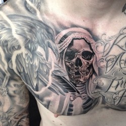 tattooworkers:  Tattoos by @justinburnouttattoos