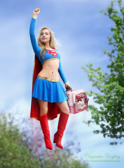 jointhecosplaynation:  Supergirl saves a kitty cat! by ~chiquitita-cosplay Superb Supergirl cosplay. Chiquitita Cosplay’s supergirl is always spot on. Make sure you go like her page! 