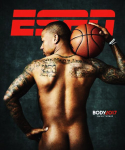 fyeahbballplayers:Isaiah Thomas | 2017 ESPN Body Issue Cover