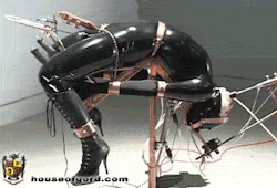 therubberdollowner:  http://therubberdollowner.tumblr.com  The mechanical whimsy of The House of Gord is still such an inspiration. Jeff’s inspiration is timeless and fuels my training methodology.  (Gifs by Lipstixxx?)  Please note: I nor my rubber