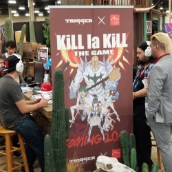 Got to try out #KillLaKill the game today (they wouldn&rsquo;t allow you to take photos or video of it). Fairly fun, arena brawler in the same vain as Naruto Ninja Storm. Visuals were on point.  (at Mandalay Bay Resort and Casino)