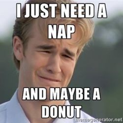 #truth #storyofmylife #donuts thank you Whitney for always bringing us donuts!!