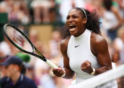 tenisexpert:  Wimbledon 2016 Ladies Final: Queen Serena wins her 22th Grand Slam Title, defeating Angelique Kerber 7-5 6-3 !!! 