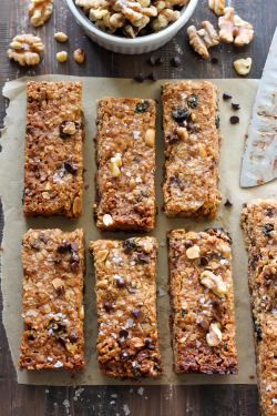 do-not-touch-my-food:  Chocolate Peanut Butter Granola Bars