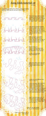 artist-refs:  Easy folds tutorial 1# by Goay