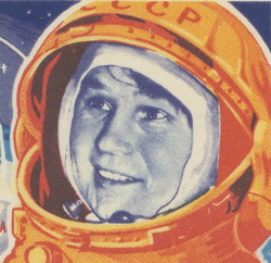 jellobiafrasays:  valentina tereshkova (detail) (vostok 6 stamp, 1963) 