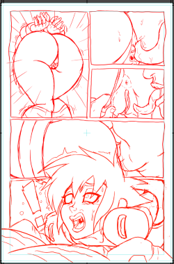 yuumeilove:  Sneak peak of page 2!   HAWT DAYUM!!To say this looks promising is the understatment of the week!!