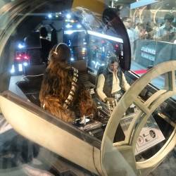 Han Solo and Chewbacca #Starwars #stgcc #toycollection #toyconvention  (at Singapore Toy, Game and Comic Convention @ Marina Bay Sands)