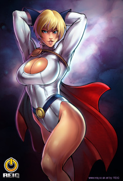 fandoms-females:  Comic Book Vixens Finale - Super Powerful ! ( POWER_GIRL_by_reiq )   &lt;3