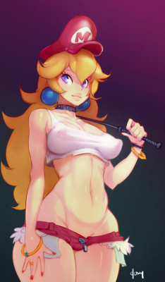 mylittledoxy:  Peach cosplaying as PoisonStreet Peach?   TwitterPatreon     Probably going to be my new avatar. This is just perfection&hellip; Well close to it. If it were Daisy then oh hell yeah!