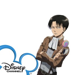 tuna-tetrazzini:  I’m lance corporal Levi and you’re watching Disney channel 
