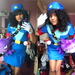 cosplayingwhileblack:  Character : Officer Jenny Series: Pokémon Cosplayer: @talesfromloutopiaSUBMISSION