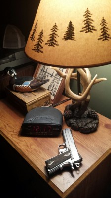 cfreezy:  That “warm welcome” package for late night visitors.   Looks like my nightstand.