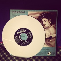 boyg0newild:  Today’s mail: Limited Edition WHITE laser disc for 4 of Madonna’s first couple of music videos! :) #burningup #borderline #luckystar #likeavirgin #laserdisc #vintage #80s #music #mdna #queen #madge #gay #instagay #instamadonna