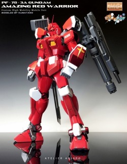 gunjap:  KUMATARO’s Latest Improved Work: MG 1/100 Gundam Amazing Red Warrior. Full REVIEW, Infohttp://www.gunjap.net/site/?p=290609