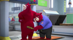 nunown:  trans-hank-hill:  This commercial for Charmin Ultra-Strong has horrifying implications. The fact that there is a security checkpoint for the bear airport (or should I say, bearport) implies that there are certain bears who have malicious intent