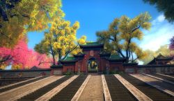 kusinka:  Age of Wushu/Wulin Sceneries: Lord’s Qin Residence in Luoyang 