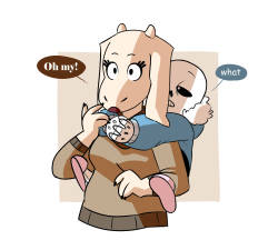 ro-bong:Have some soriel, guys Or should I say SO REALAhhhhtoocute &lt;3