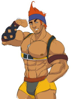 keanuarts:  Rough Wakka I did, very messy, and doesn’t even have hands. I might clean it up and fix things on this if it gets enough notes. Also gave him a different outfit, because the one he had looked weird, so i gave him something more “sporty”.