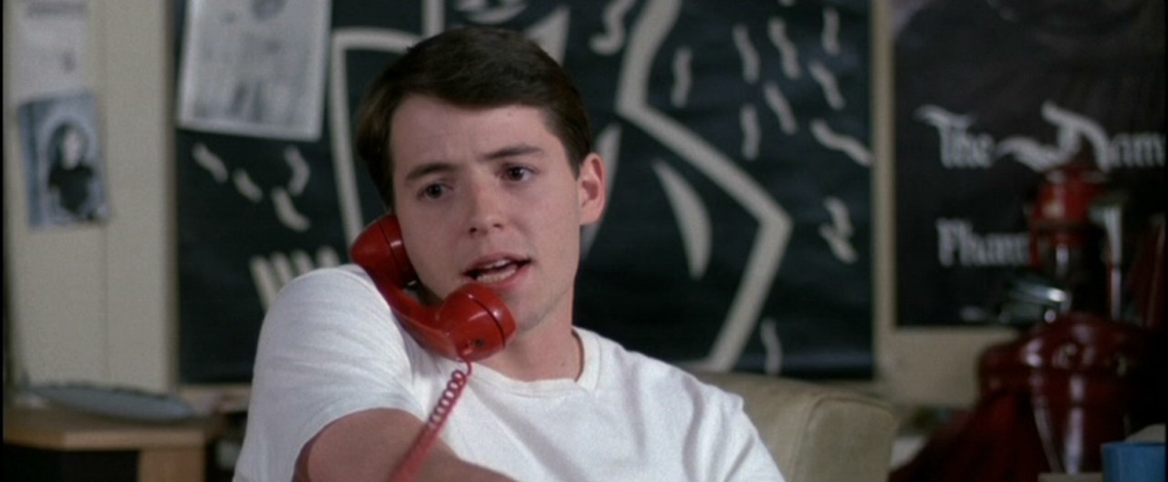 Ferris Bueller's Day Off film Ferris phone screenshot