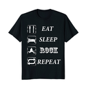 Amazon.com: Eat Sleep Rock Repeat T-Shirt. Rock Music Tees.: Clothing