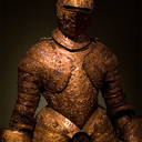 christophermarkperez:   	Medieval Armor ~ Musée de l'Armée by Christopher Perez    	Via Flickr: 	Something caught my attention when I heard that the 5,000 year old Iceman found in the Alpes in 1991 was carrying a steel blade.  For some reason I didn’t