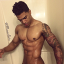 maravilla3x:  My hands on that body while in the shower with him. Would equal heaven 
