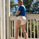 diaperfag-waddlebottom:I, Christopher John Ryan, from Atlanta, Georgia, am a diaper faggot locked in permanent chastity who can’t control my piss. Here I am wetting my panties. Share and expose me. Make fun of me and tell me how I clearly need to be