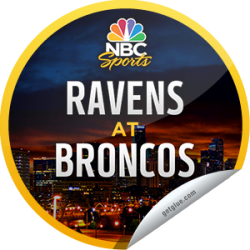      I just unlocked the Sunday Night Football: Ravens at Broncos sticker on GetGlue                      6306 others have also unlocked the Sunday Night Football: Ravens at Broncos sticker on GetGlue.com                  The Super Bowl-champion Baltimore