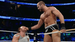Dean Ambrose must love being dominated by Cesaro