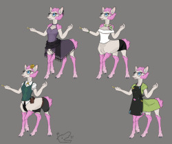 daggersnaps:   A gift for @ecmajor ! This is Addie the Alpacataur. I just really wanted to make her some outfits :D   Furaffinity Link  @daggersnaps is trying to kill methese are perfect aaahhhh ;______;&lt;333333