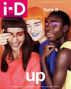 id-mag:  Liu Wen, Kirsi Pyrhonen and Jeneil Williams by Josh Olins for i-D Magazine Issue No. 311