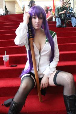 hotcosplaychicks:  saeko at ctcon by MicroKitty  Check out http://hotcosplaychicks.tumblr.com for more awesome cosplay