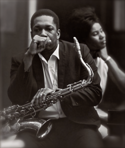 cartermagazine:  Today In History &lsquo;John W. Coltrane, innovative jazz legend, was born in Hamlet, NC, on this date September 23, 1926. Some of his famous recordings were: “My Favorite Things,” “A Love Supreme,” and “Ascension.”&rsquo;