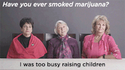 huffingtonpost:  Three Grandmas Smoke Pot For The First Time, And It Is The Best Thing Ever Three grandmas recently smoked marijuana for the first time and got high. It is the best thing ever. And don’t worry, they didn’t break the law — Cut filmed