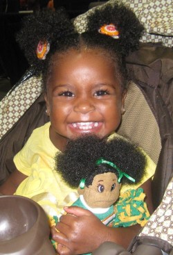 youngblackandvegan:  afrokinkilove:  Natural hair girls with their dolls. Let our girls learn to love themselves and their hair. Let them know they are naturally beautiful from an early age :) Also see natural hair barbies  adorable, precious angels 