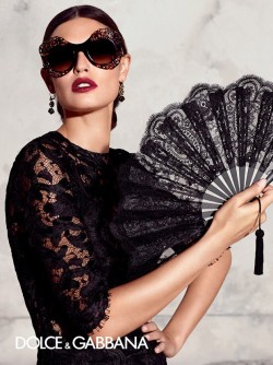 the-fashion-alba:  Dolce &amp; Gabbana Eyewear Spring Summer 2015  