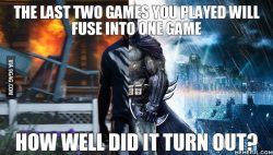 askfuzzumz:  hardcandydaddy:  raynoreqearthplayer:  m3xkillers:  aginpro:  sweet-apple-analysis:  goldencapcaravans:  jwh33zy:  f1r3w4rr10r:  Ghost Recon Online: The Wolf Among Us  Skyrim and Angry Birds?!  Assassins Creed 3 and The Binding of Isaac.
